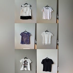 Bundle of 6 Tops!